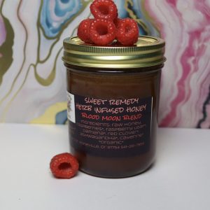 Blood Moon Blend, Herbal Infused Honey