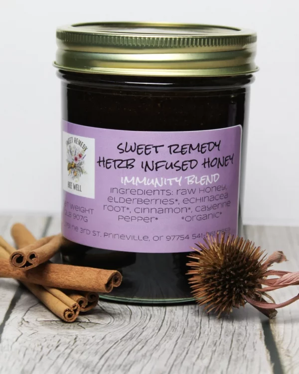 Immunity Blend, Herbal Infused Honey