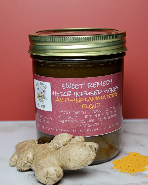 Anti-Inflammatory Blend, Herbal Infused Honey