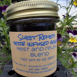 Rest & Relax Blend, Herbal Infused Honey