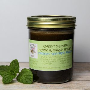 Throat Soother Blend, Herbal Infused Honey